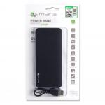 Baterie externa portabila 4smarts Power Bank Duos Slim Evo 6000 mAh black