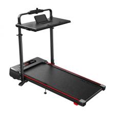 Banda de alergat ACEZOE P20, Putere 2.5 CP, Cu inclinatie, Viteza Maxima 12.1km/h, Inclinare si viteza reglabile, Sarcina maxima 136kg, Negru / Rosu