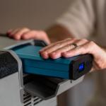 Baterie externa portabila  Acopower, 52000mAh, 1x USB-C , 2x USB-A, 1x DC, 1x BAT care permite incarcare frigiderelor portabile LiONCooler / LiONCooler Mini, Lanterna LED, Afisaj digital, Albastru 4 - lerato.ro