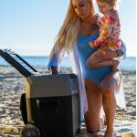 Frigider auto portabil Acopower LiONCooler, 30l, Compresor, Port 2x USB / USB-C / DC, Bateie 52000mAh, Gri 7 - lerato.ro