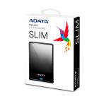 HDD extern portabil ADATA HV620S, 2.5", USB 3.2 Gen 1, 2TB, 115 x 78 x 11.5mm, negru