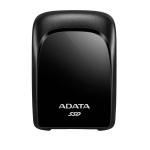 SSD extern portabil ADATA SC680, USB 3.2 Gen 2 Type-C, 240GB, R/W max: 530/460 MB/s, dimensiuni: 86.7 x 61 x 10mm, greutate: 35g, negru 2 - lerato.ro