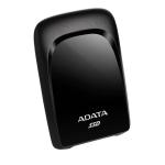 SSD extern portabil ADATA SC680, USB 3.2 Gen 2 Type-C, 240GB, R/W max: 530/460 MB/s, dimensiuni: 86.7 x 61 x 10mm, greutate: 35g, negru