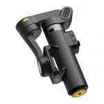 Stabilizator de imagine AOCHUAN X3, 3 axe, Rotire 360 grade, Senzor AI, Autonomie 12h, Telecomanda Bluetooth, USB-C, Negru 6 - lerato.ro