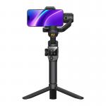 Stabilizator de imagine AOCHUAN S3, 3 axe, Rotire 360 grade, Senzor AI, Control prin gesturi, Autonomie 10h, USB-C, Negru 6 - lerato.ro