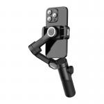 Stabilizator de imagine AOCHUAN Smart XE, 3 axe, Zoom / Focalizare, Autonomie 10h, USB-C, Negru 5 - lerato.ro