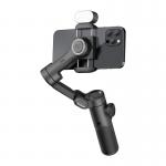 Stabilizator de imagine AOCHUAN Smart XE, 3 axe, Ilumninare RGB 7 culori, Zoom / Focalizare, Autonomie 10h, USB-C, Negru 5 - lerato.ro