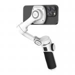 Stabilizator de imagine AOCHUAN P2, 3 axe, Rotire 360 grade, Senzor AI, Zoom / Focalizare, Autonomie 7h, USB-C, Alb 5 - lerato.ro