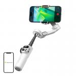 Stabilizator de imagine AOCHUAN X2, 3 axe, 4 moduri de operare, Rotire 310 grade, Zoom / Focalizare, Autonomie 10h, USB-C, Alb 3 - lerato.ro