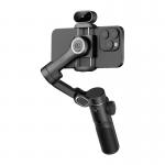 Stabilizator de imagine AOCHUAN X2, 3 axe, 4 moduri de operare, Senzor AI, Rotire 310 grade, Zoom / Focalizare, Autonomie 10h, USB-C, Negru 4 - lerato.ro