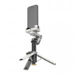 Stabilizator de imagine AOCHUAN M3 Pro, Senzor AI, Rotire 360 grade, Urmarire faciala, Control prin gesturi, Autonomie 7h, USB-C, Alb 2 - lerato.ro