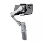 Stabilizator de imagine AOCHUAN X, 3 axe, 6 moduri de operare, Senzor AI, Rotire 330 grade, Control prin gesturi, Urmarire faciala, Autonomie 9h, USB-C, Gri 5 - lerato.ro