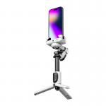 Stabilizator de imagine AOCHUAN M1 Pro, Senzor AI, Rotire 360 grade, Urmarire faciala, Control prin gesturi, Modul iluminare RGB inclus, Autonomie 7h, USB-C, Alb 3 - lerato.ro