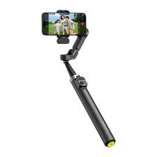Stabilizator de imagine AOCHUAN V3, 3 axe, Senzor AI, Control prin gesturi, Rotire 360 grade, Autonomie 7.5h, USB-C, Negru