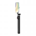 Selfie stick cu trepied AOCHUAN K1L-C, Compatibil MagSafe, Telecomanda Bluetooth, Lungime maxima 176cm, USB-C, Negru 4 - lerato.ro
