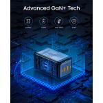 Statie de incarcare 4 in 1 AOHi Magcube PRO GaN, PD 120W, 2x USB-A, 2x USB-C, Negru 6 - lerato.ro