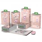 Casti wireless Acefast T6, Bluetooth 5.0, 500 mAh, Autonomie 4h, IPX4, USB-C, Roz 17 - lerato.ro