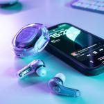 Casti wireless Acefast T8, Bluetooth 5.3, 480 mAh, Autonomie 4h, IPX4, USB-C, Verde 7 - lerato.ro