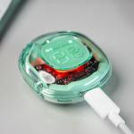 Casti wireless Acefast T8, Bluetooth 5.3, 480 mAh, Autonomie 4h, IPX4, USB-C, Mov 14 - lerato.ro