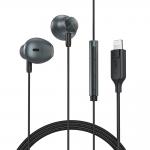 Casti audio cu microfon Acefast L1, In ear, Control pe fir, Lightning, Lungime cablu 1.2m, Negru 3 - lerato.ro