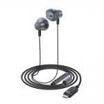 Casti audio cu microfon Acefast L1, In ear, Control pe fir, Lightning, Lungime cablu 1.2m, Negru 5 - lerato.ro
