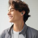 Casti audio cu microfon Acefast L1, In ear, Control pe fir, Lightning, Lungime cablu 1.2m, Negru 7 - lerato.ro