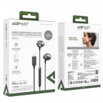Casti audio cu microfon Acefast L1, In ear, Control pe fir, Lightning, Lungime cablu 1.2m, Negru 8 - lerato.ro