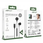 Casti audio cu microfon Acefast L2, In ear, Control pe fir, USB-C, Lungime cablu 1.2m, Negru 6 - lerato.ro