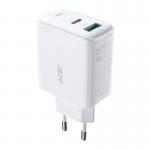 Incarcator retea Acefast A5, 32W, 2.4A, 1xUSB-C, 1xUSB-A, Alb 2 - lerato.ro