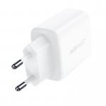 Incarcator retea Acefast A25, 20W, 3A, 1xUSB-C, 1xUSB-A, Alb 3 - lerato.ro
