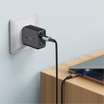 Cablu pentru incarcare si transfer de date Acefast MFI, USB-C la Lightning, 30W, 3A, 480Mbps, 1.2m, Negru 7 - lerato.ro