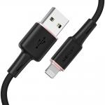 Cablu pentru incarcare si transfer de date Acefast MFI C2-02, USB-A la Lightning, 2.4A, 480Mbps, 1.2m, Negru 10 - lerato.ro