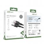 Cablu Acefast C2-04, USB-A la USB-C, 3A, 1.2m, Negru 6 - lerato.ro