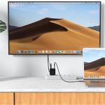 Incarcator retea Acefast A17 2in1, 65W, 1A, 1xUSB-C, 1xUSB-A, 1xHDMI 4K/60Hz, Cablu USB-C 1.8m inclus, Negru 5 - lerato.ro