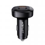Incarcator auto Acefast B3, 66W, 5A, 2xUSB-C, 1xUSB-A, Quick Charging, Negru 3 - lerato.ro