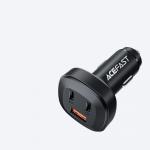 Incarcator auto Acefast B3, 66W, 5A, 2xUSB-C, 1xUSB-A, Quick Charging, Negru 13 - lerato.ro