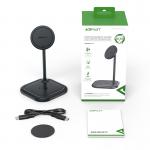 Statie de incarcare 2 in 1 Acefast E6, Compatibil MagSafe, Wireless Charging, 15W, USB-C, Gri 10 - lerato.ro