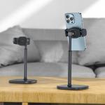 Suport telescopic telefon Acefast E12, Rotire 360 grade, 106.8 x 106.8 x 175-250 mm, Negru 8 - lerato.ro