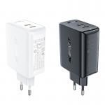 Incarcator retea Acefast A29, 50W, 1A, 2xUSB-C, Negru 4 - lerato.ro