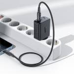 Incarcator retea Acefast A29, 50W, 1A, 2xUSB-C, Negru 5 - lerato.ro