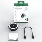 Incarcator wireless Acefast E2, PD 10W, Sistem racire, Compatibil MagSafe, USB-C, Negru 7 - lerato.ro