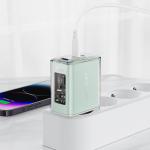 Incarcator retea GaN Acefast A45, 65W, 3A, 2xUSB-C, 1xUSB-A, Gri 7 - lerato.ro