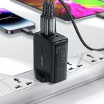 Incarcator retea GaN Acefast A44 UK, 65W, 3A, 2xUSB-C, 1xUSB-A, Alb 6 - lerato.ro