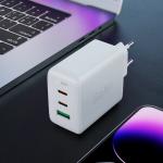 Incarcator retea GaN Acefast A41, 65W, 3A, 2xUSB-C, 1xUSB-A, Alb 4 - lerato.ro