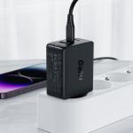 Incarcator retea GaN Acefast A41, 65W, 3A, 2xUSB-C, 1xUSB-A, Alb 7 - lerato.ro