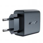 Incarcator retea GaN Acefast A49, 35W, 3A, 2xUSB-C, Negru 4 - lerato.ro