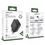 Incarcator retea GaN Acefast A49, 35W, 3A, 2xUSB-C, Negru 6 - lerato.ro