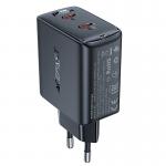 Incarcator retea GaN Acefast A49, 35W, 3A, 2xUSB-C, Negru 9 - lerato.ro