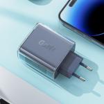 Incarcator retea GaN Acefast A45, 65W, 2xUSB-C, 1xUSB-A, Verde 8 - lerato.ro