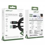Cablu pentru incarcare si transfer de date Acefast C7-04, USB-A la USB-C, 60W, 3A, 1.2m, Negru 8 - lerato.ro